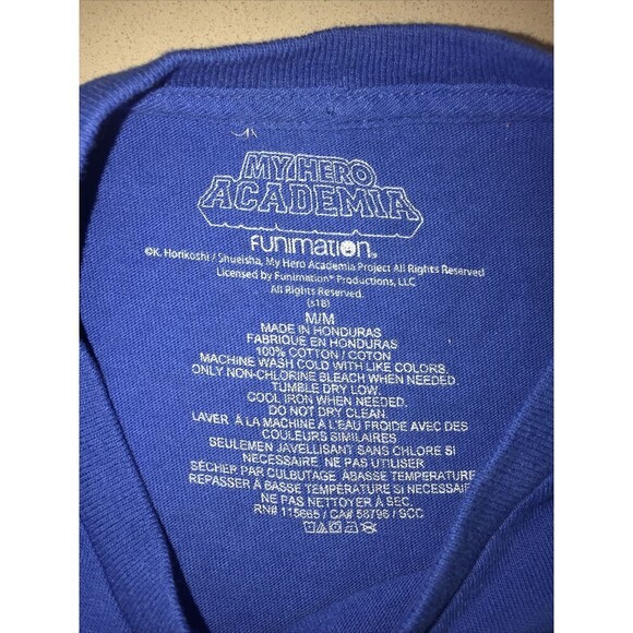 My Hero Academia Funimation T-shirt (Size: S) - Picture 2 of 5